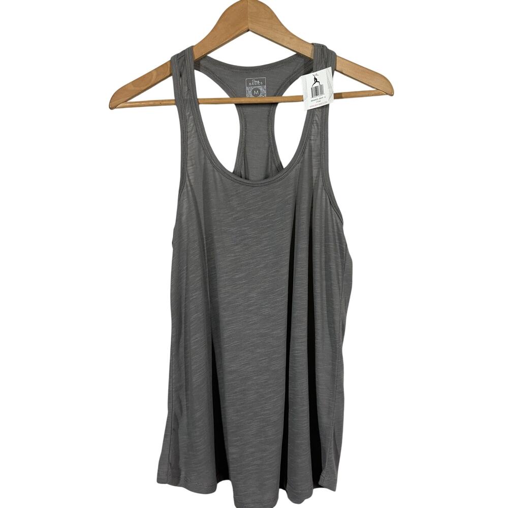 NEW! Sexy Basics Heather Racerback Tee Tank Athletic Top Shirt Sport - M